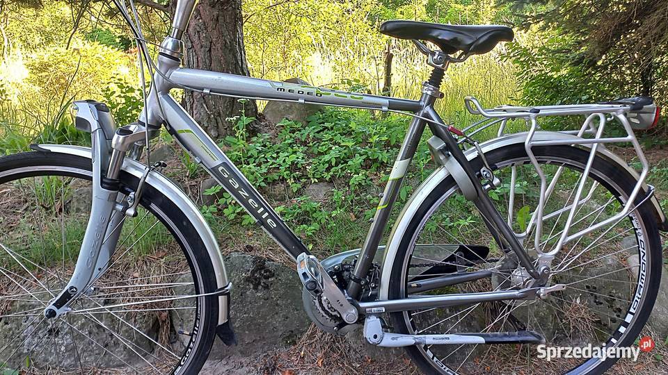 Alu Rower Miejski Męski Gazelle Medeo 3x8 Deore Wołów