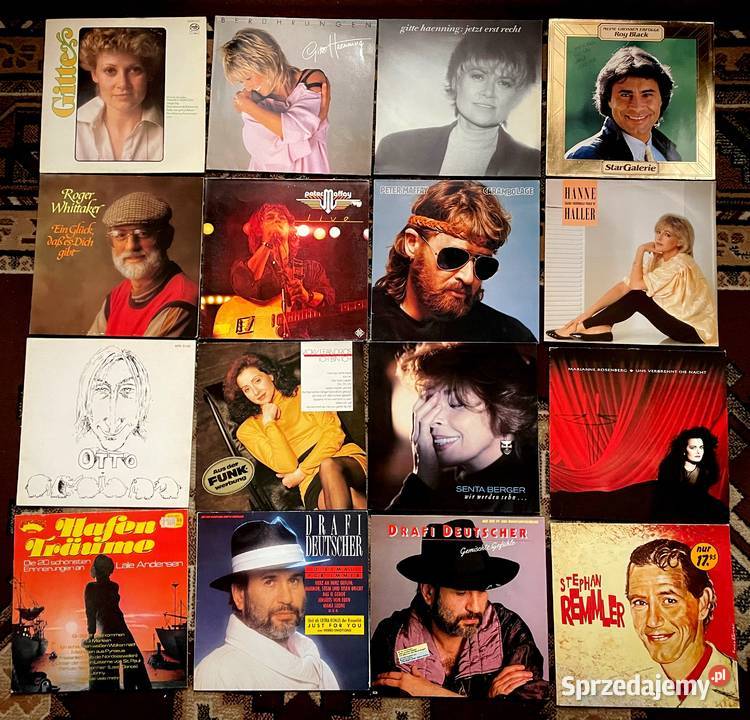 Zestaw płyt winylowych 12 i 7 Około 100 sztuk pop Ząbkowice Śląskie