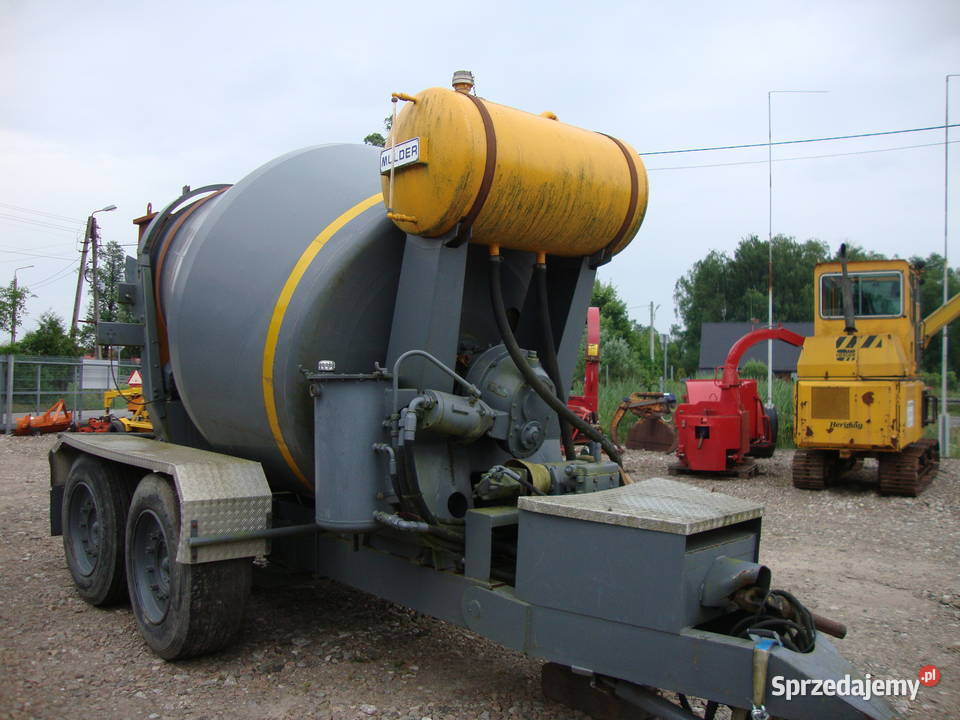 gruszka do betonu zasilana WOM Czaplinek