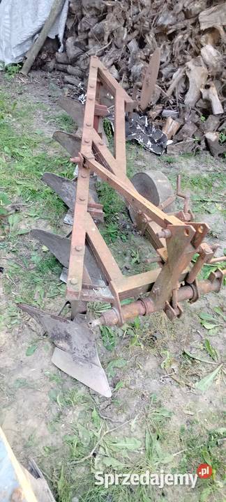 Pług 5 skibowy lubelskie Kolonia Łaziska