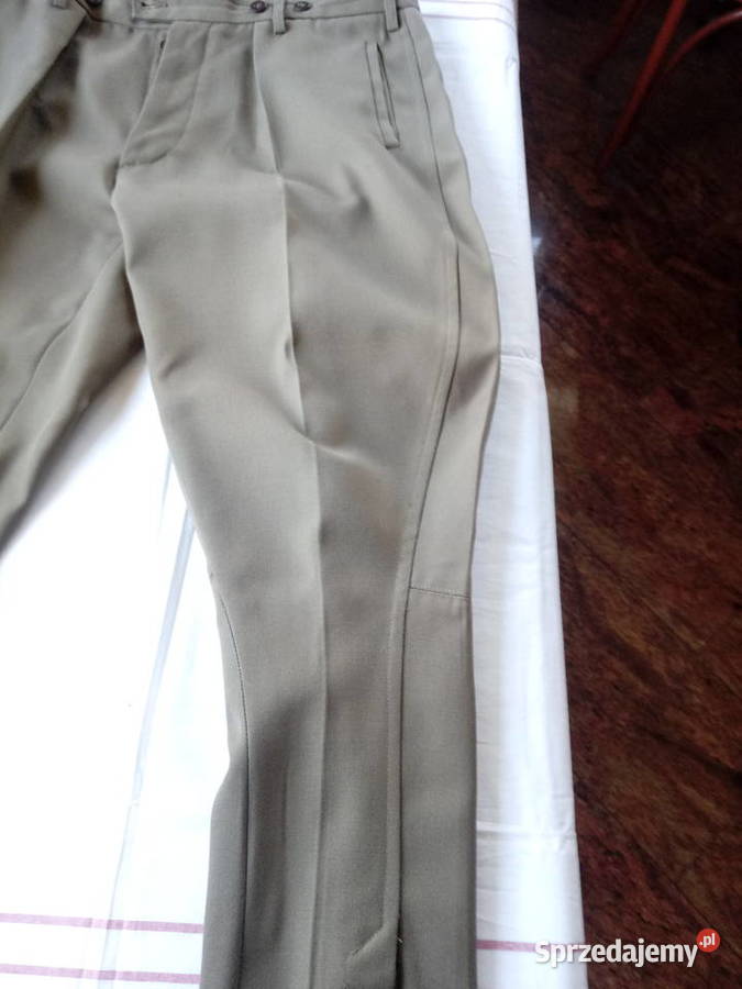 bryczesy spodnie oficerskie wojskowe KRWP wz 92 Piotrówek