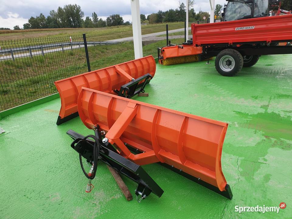 Pług do śniegu 1530m Tuz Tur Euro Hydraulika podkarpackie Ustrzyki Dolne