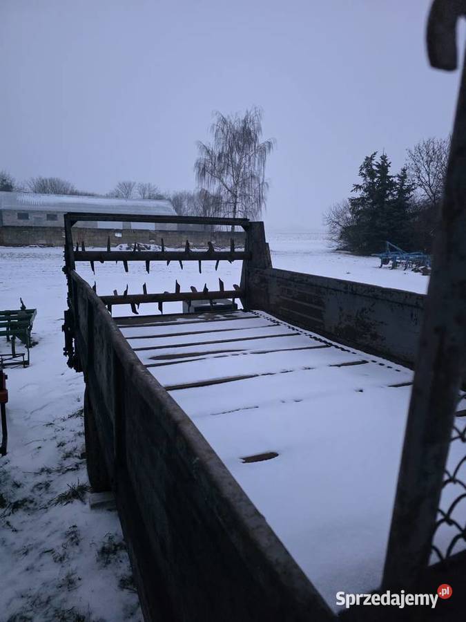 Rozrzutnik obornika jednoosiowy Aleksandrów Kujawski