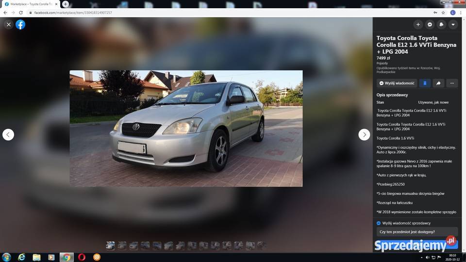 Toyota Corolla E12 benzyna podkarpackie Rzeszów