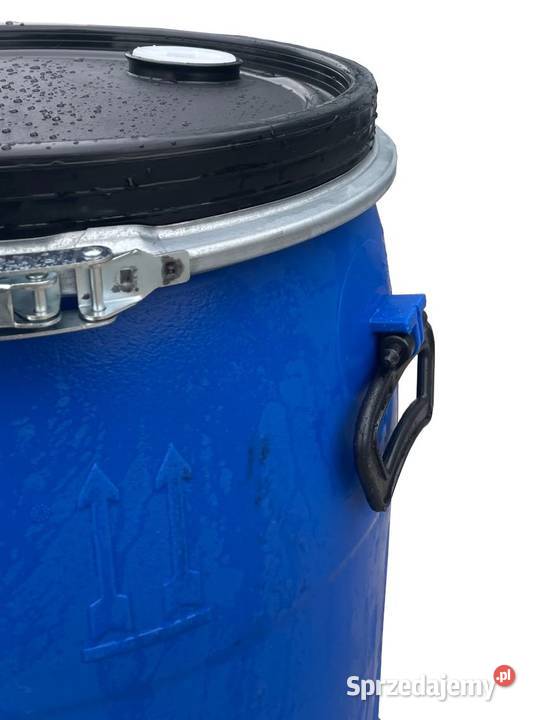 Beczka plastikowa 60l z deklem z korkiem na Pozostałe łódzkie Walichnowy