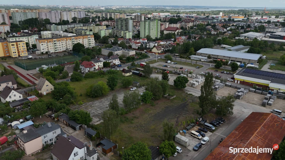 Szczecin prawobrzeże Botaniczna teren wynajem 2160m2 zachodniopomorskie sprzedam