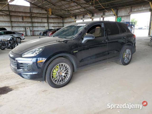 PORSCHE CAYENNE SE HYBRID produkcji 2015 z USA mazowieckie Warszawa