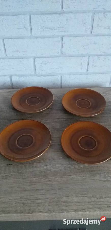 Talerzyki sygnowane Mirostowice Przedbórz