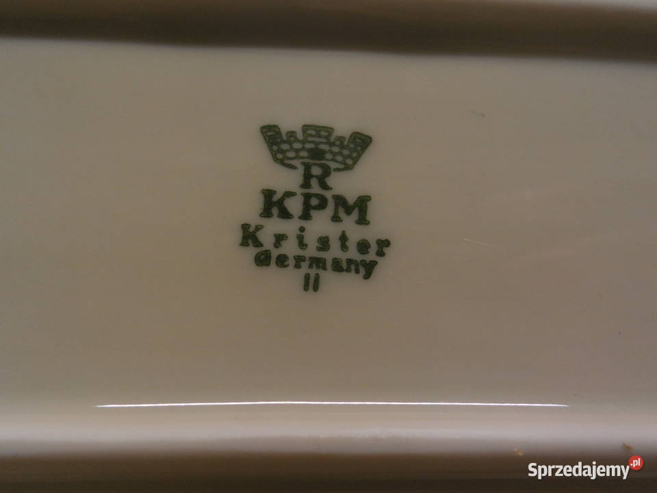 Półmisekpatera KPM KRISTER Porcelana i szkło Raszków