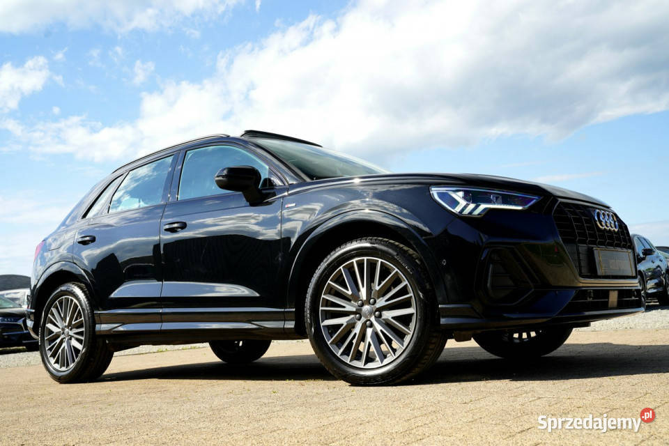 Audi Q3 SLINE skóra FUL LED grzana kierownica elektrochrom. lusterka boczne Otmuchów