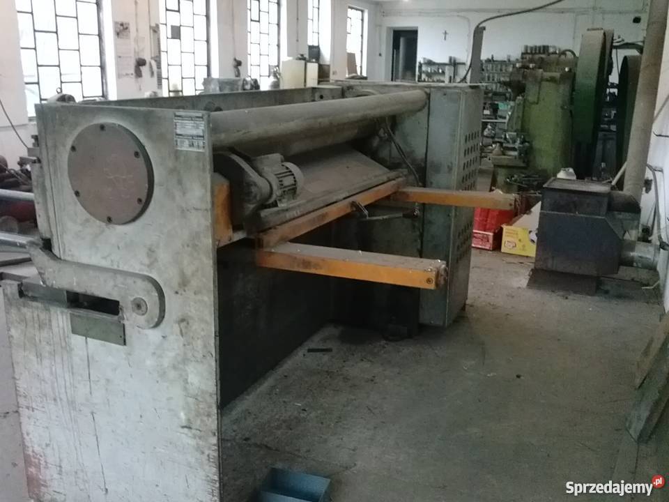 Gilotyna do blachy STROJARNE PIESOK NTC 20004 Warka