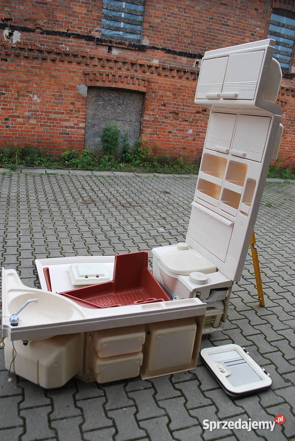 KOMPLETNA ŁAZIENKA POD ZABUDOWĘ KAMPERA KEMPINGU Grzebowilk sprzedam