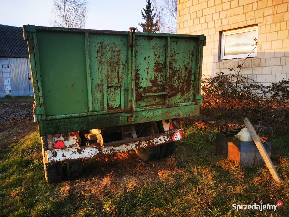 Przyczepa wywrotka 10 Ton dwa siłowniki Walinna sprzedam