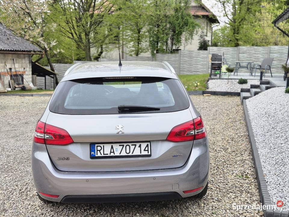 Peugeot 308 2017r Benzyna czujnik zmierzchu Kraczkowa