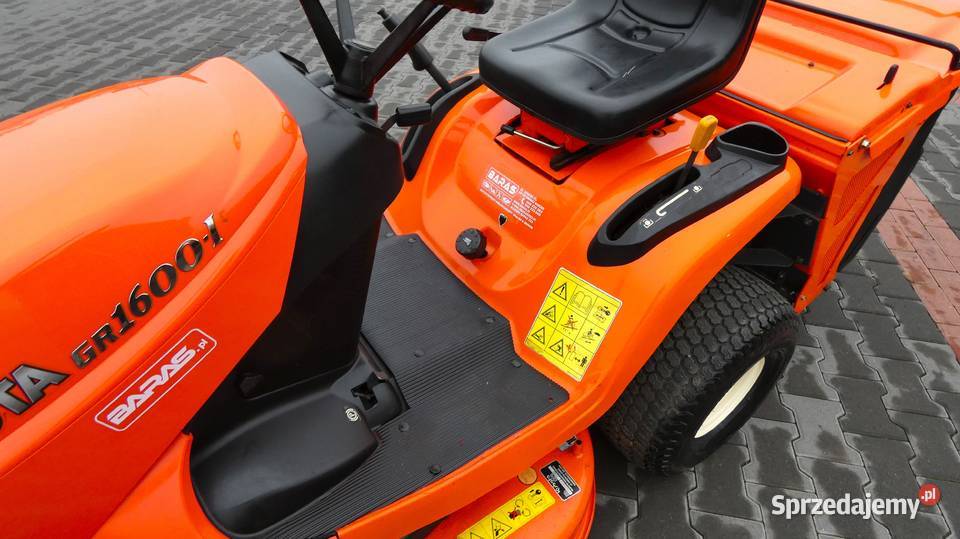 Traktor kosiarka KUBOTA GR1600 Diesel Pług łódzkie Świnice Warckie