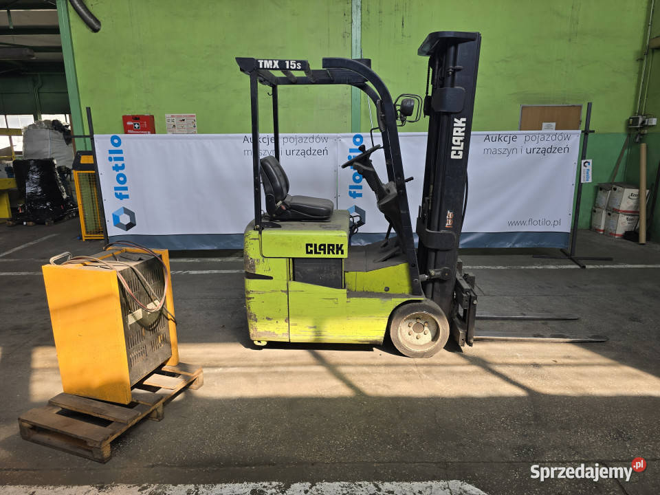 Wózek widłowy elektryczny CLARK TMX 15s Biskupice