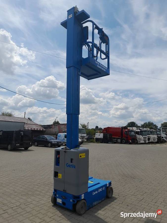 Podnośnik zwyżka GENIE GRC12 2018 wysokość nie Dąbrowa Tarnowska