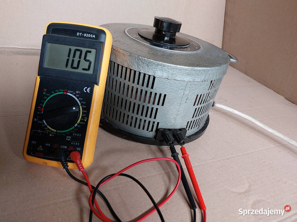 Autotransformator 1250V 10A śląskie Dąbrowa Górnicza sprzedam