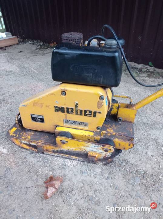 Zagęszczarka płyta wibracyjna Weber diesel Werchrata sprzedam