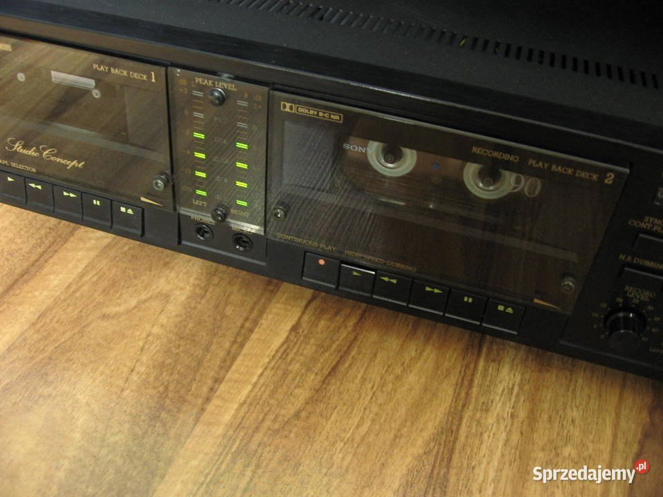 Unikatowy magnetofon Dual CC 8025 Cassette Deck Świebodzice