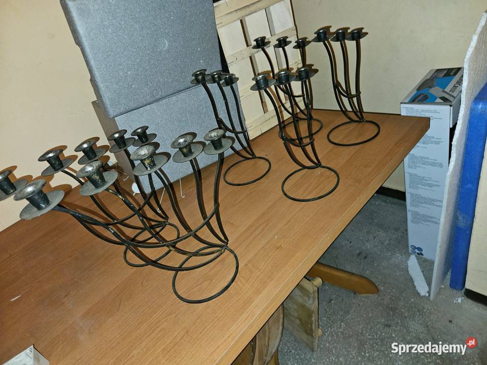 Świeczniki stołowe 6 Krotoszyn