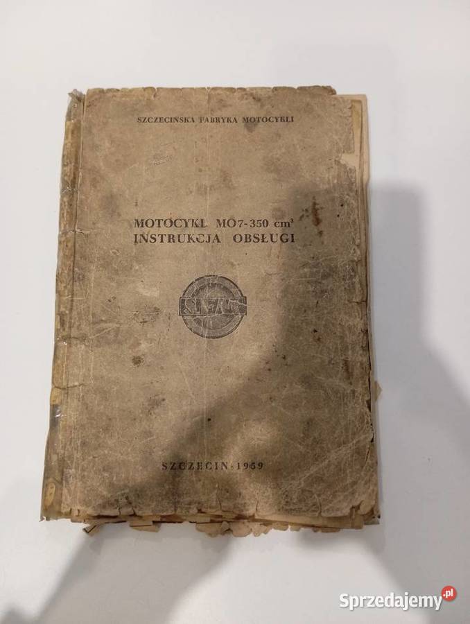 Instrukcja obsługi Junak M07 Tłuszcz