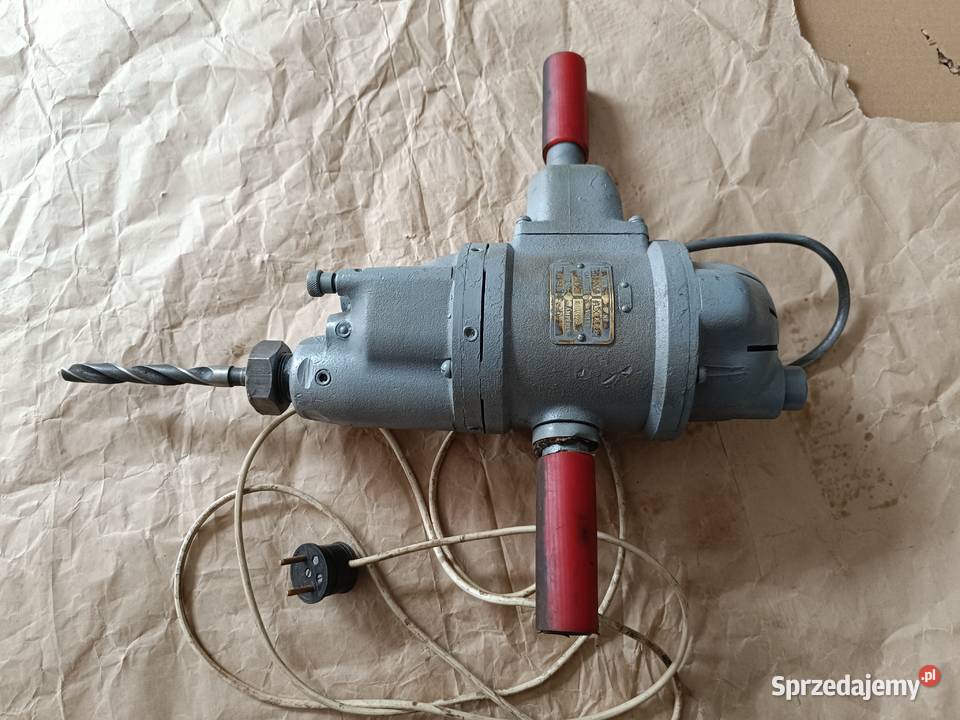 Wiertarka ręczna wolnoobrotowa mk2 mocna ciężka śląskie