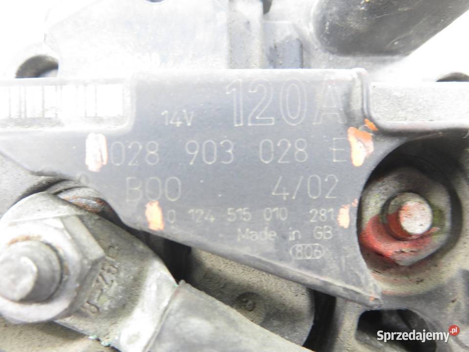 ALTERNATOR SEAT LEON I GOLF IV AUD A3 19 TDI