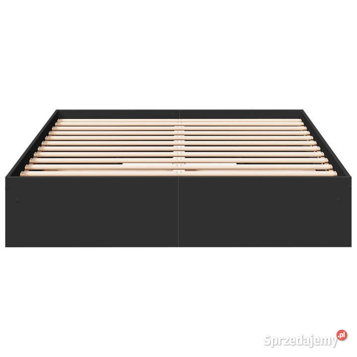 Rama łóżka z szufladami czarna 140x200 WM3280658 mazowieckie Warszawa