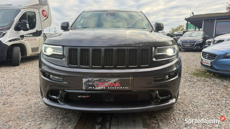 Jeep Grand Cherokee SRT 64V8 gaz wersja wersja światła przeciwmgielne pomorskie Gdańsk