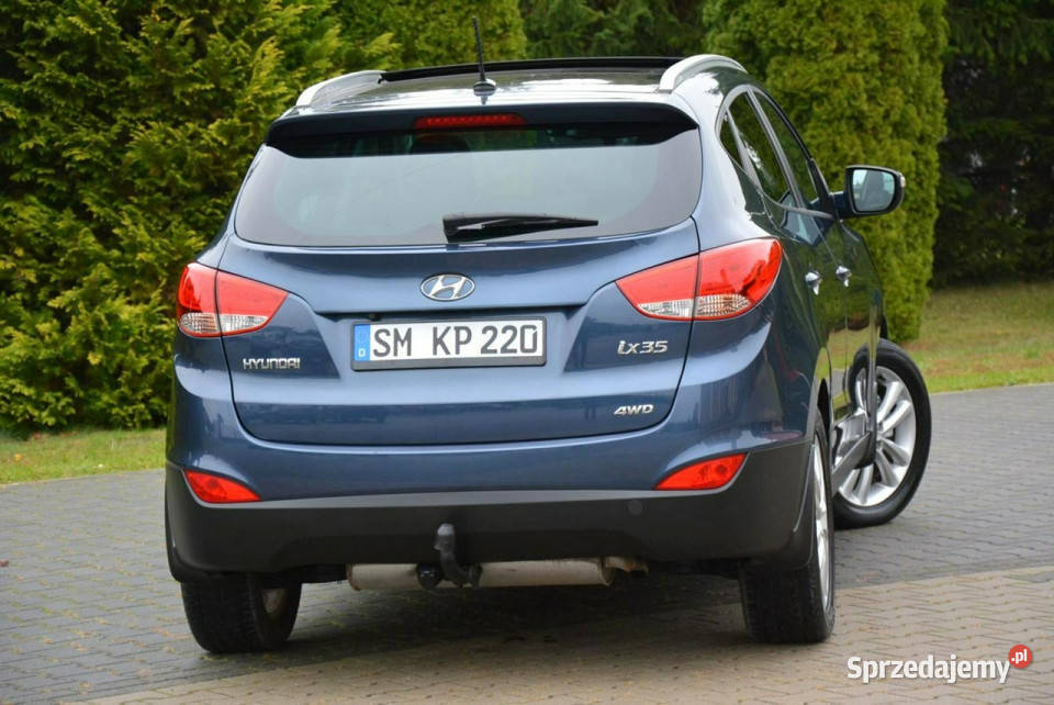 Hyundai ix35 Premium 4WD Skóry Panorama Keyless czujnik zmierzchu mazowieckie Ostrów Mazowiecka