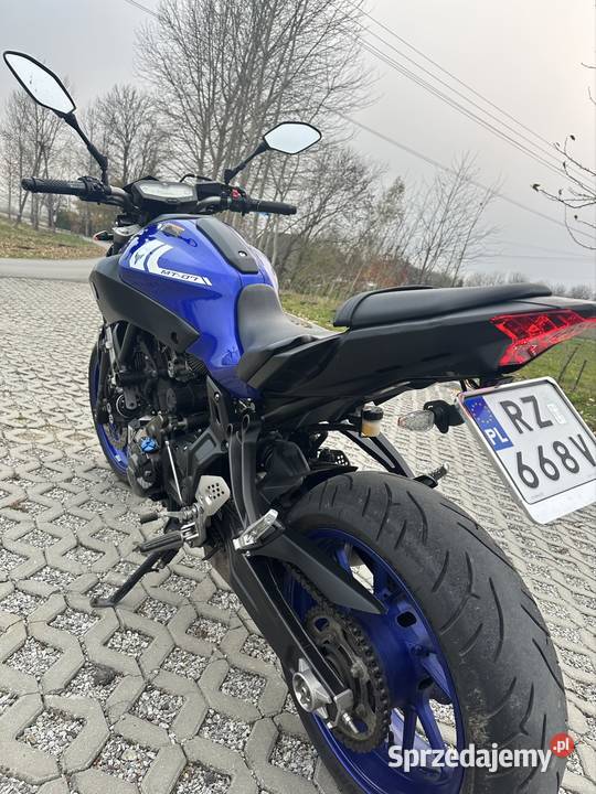 Yamaha MT 07 ABS 2015 5200 Rok produkcji 2015 Zarzecze
