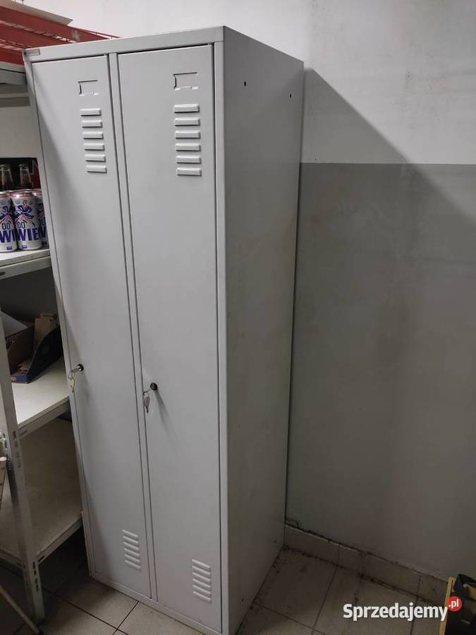 SZafka ubraniowa BHP dwudrzwiowa Biznes i Przemysł Lubartów