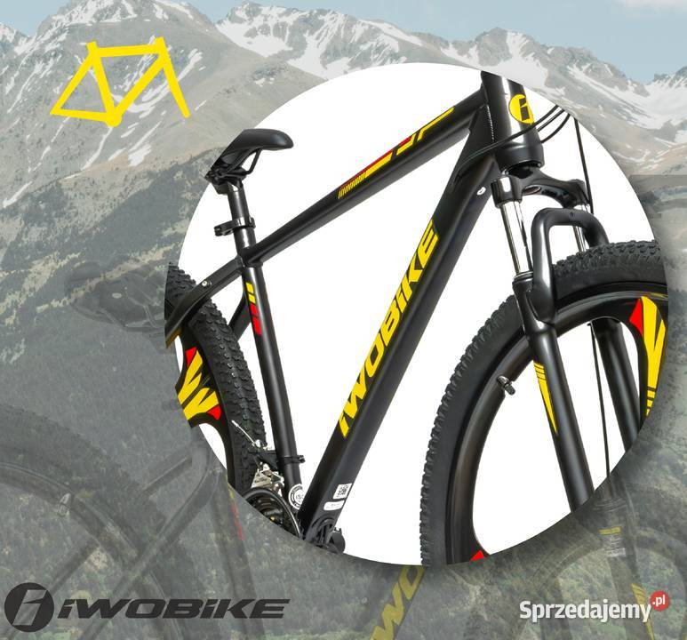 Rower Męski Górski 29 MTB Aluminium Amortyzacja Gorlice
