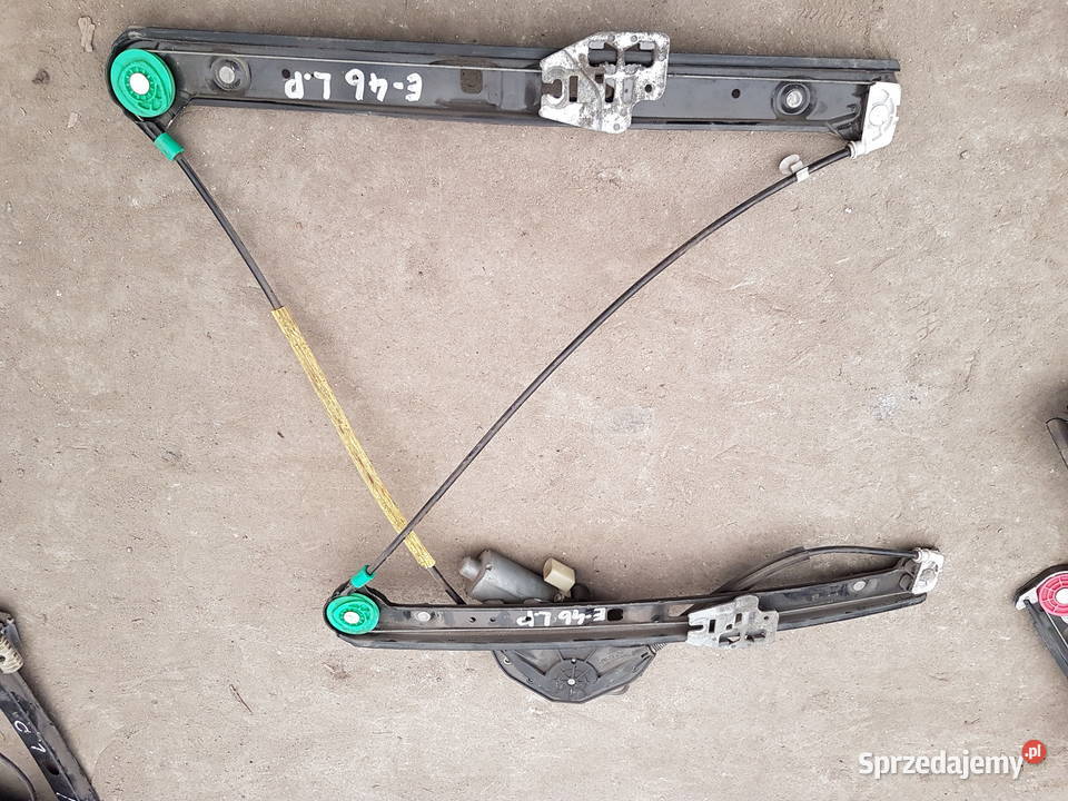 BMW 3 E46 MECHANIZM OPUSZCZANIA SZYBY LEWY PRZOD wielkopolskie Turek