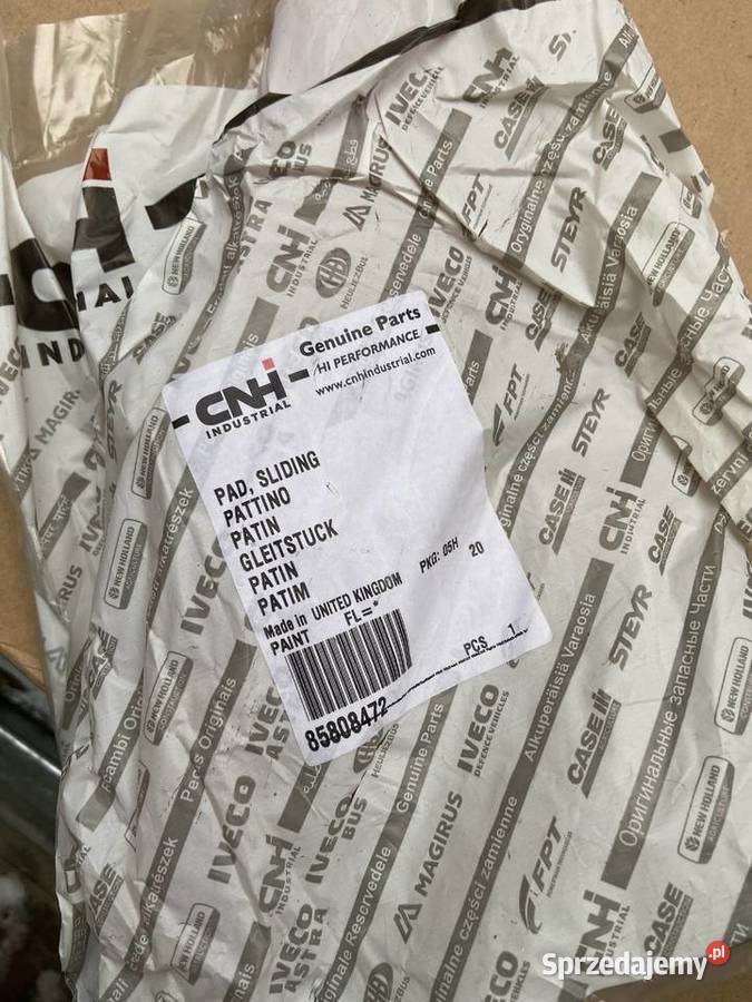 Ślizg 85808472 teleskopu wysuwu Case Holland CNH Białystok