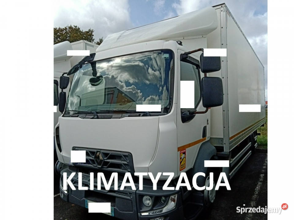 Renault D12 Euro 6 kontener 18 palet winda klapa tempomat Góra Kalwaria