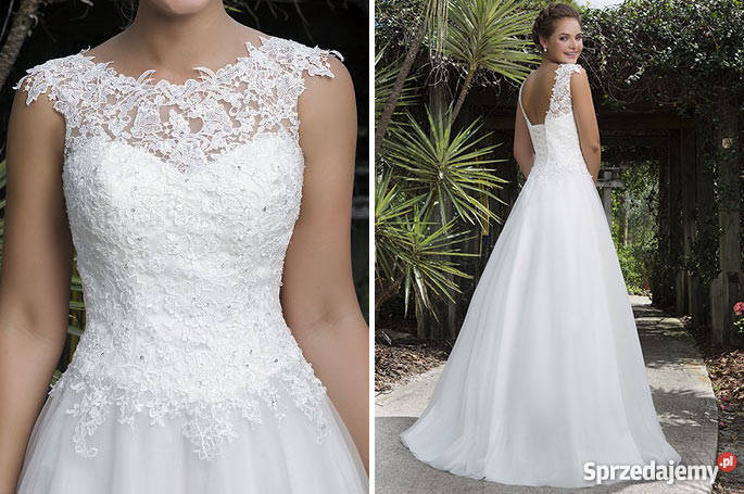 Suknia ślubna SWEETHEART 6127 rozmiar 34 model Linia "A" Damska Olsztyn