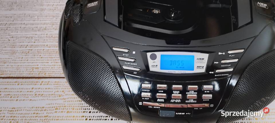 Retro Boombox Memorex CD6900PM3Ui Stan Radioodtwarzacze Wąbrzeźno
