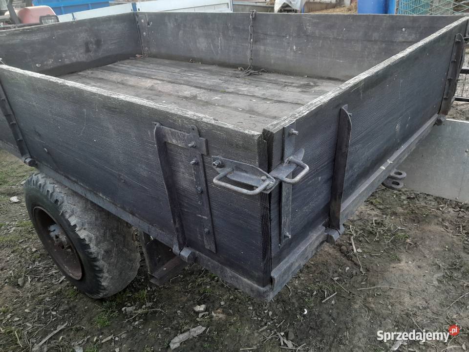 Przyczepa rolnicza nieuszkodzony Uszew sprzedam