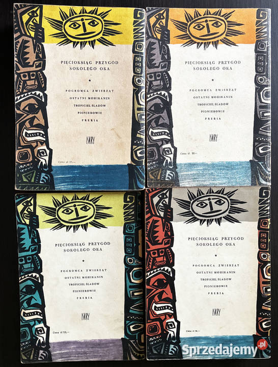 4 X JAMES FENIMORE COOPER stare wydanie Ostatni Antykwariat Łódź