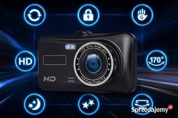 Wideorejestrator jazdy dotykowy kamera cofania Kamery samochodowe Lubaczów