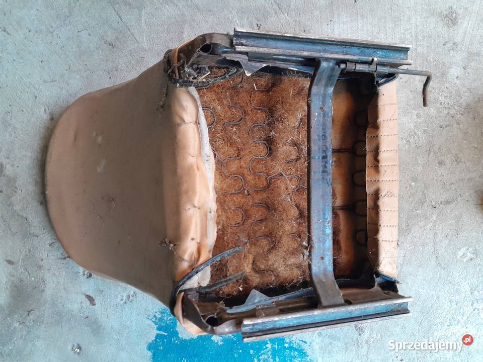 Fotel przedni Maluch Polski Fiat 126p zabytek Dąbrowa Górnicza