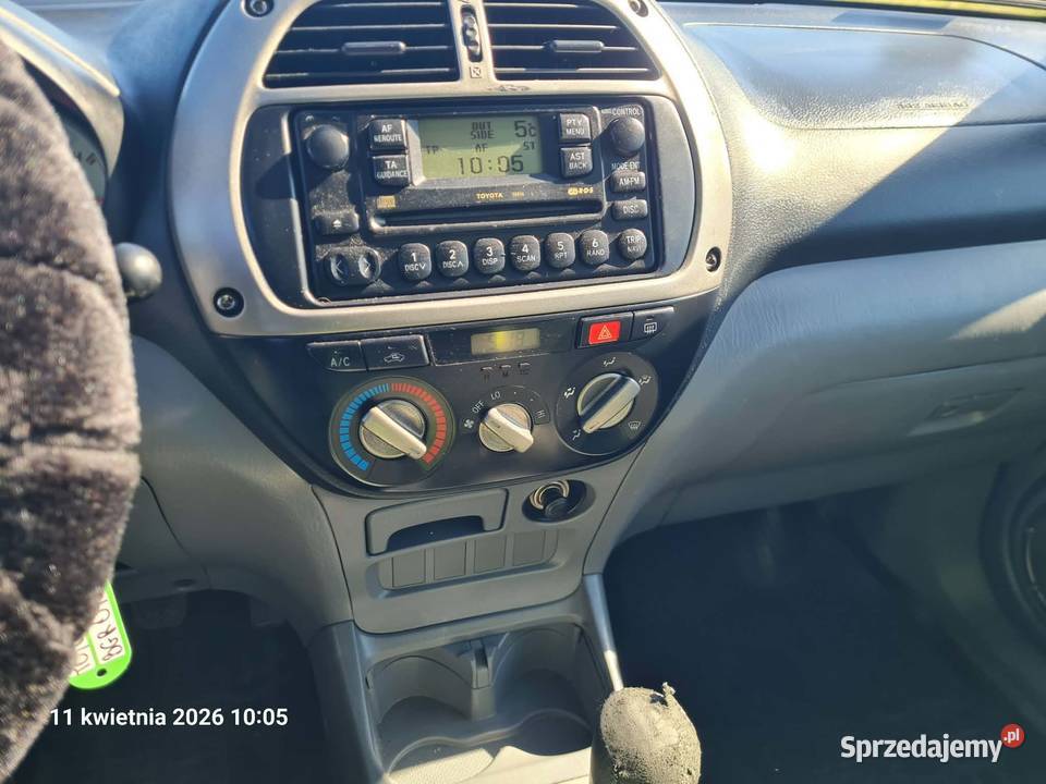 TOYOTA RAV 4 ładna 2002r 296000km RAV4 Grajewo
