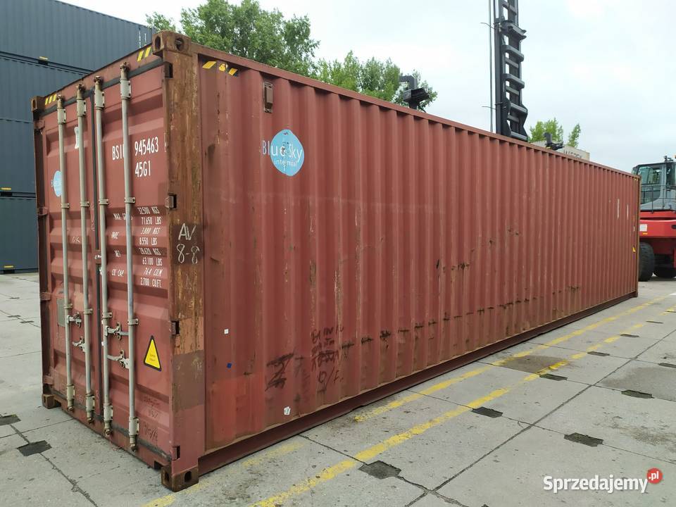 Sprzedam kontener morski magazynowy 40 HC Magazynowanie