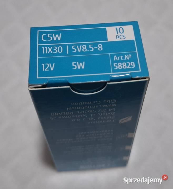Żarówka C5W 11x30 12V 5W SV858 Vision 1 Czeladź