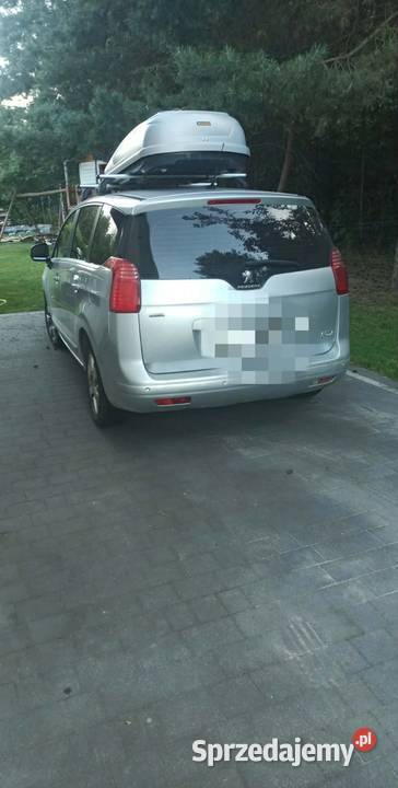 Peugeot 5008 2016 16 blue HDMI 120 aluminiowe felgi Wólka Mieczysławska