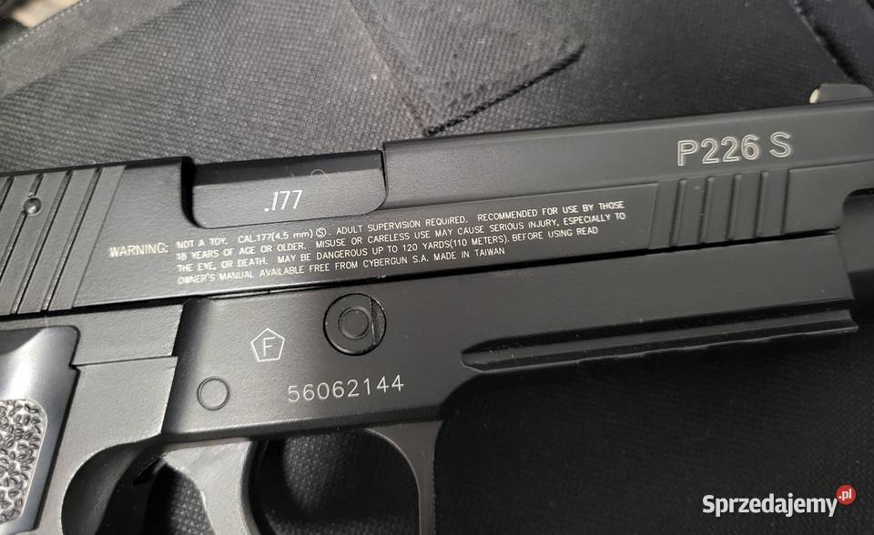 Wiatrówka SIG SAUER P226 XFIVE 45 MM BLACK Kraków sprzedam