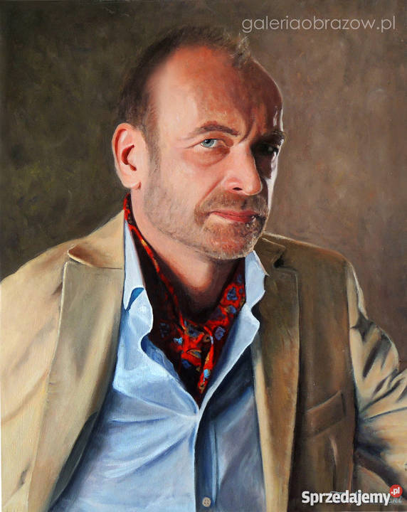 Profesjonalny portret olejny Portrety na Łódź sprzedam