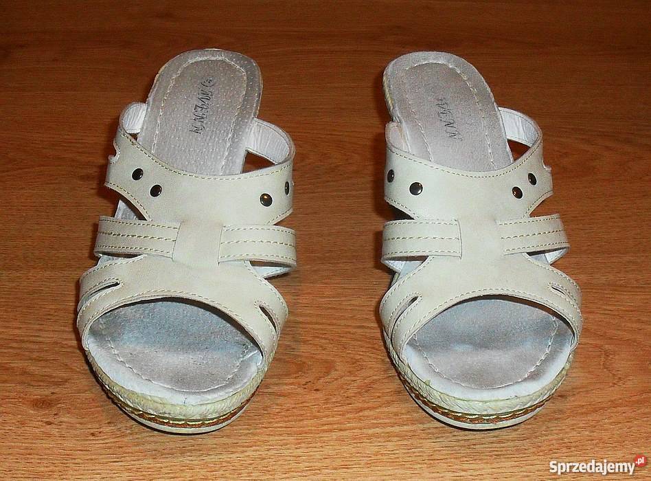 Klapki damskie AVENN rozmiar 38 Sandały i klapki Gliwice